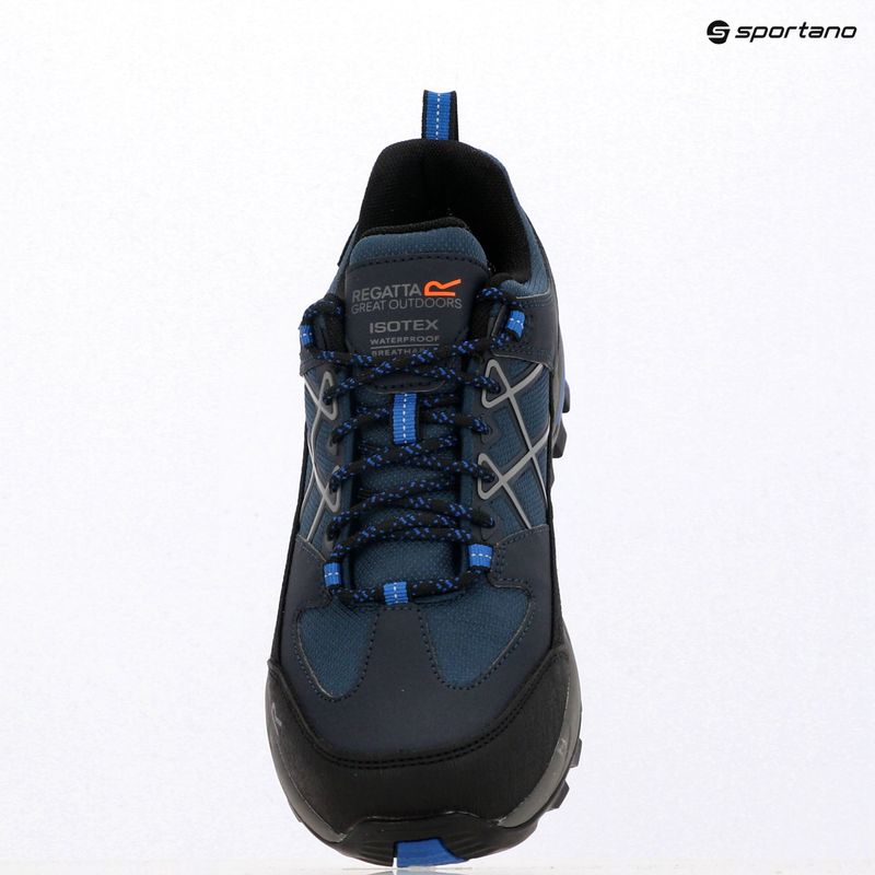 Men's trekking boots REGATTA Samaris III Low navy/snorkel blue 18