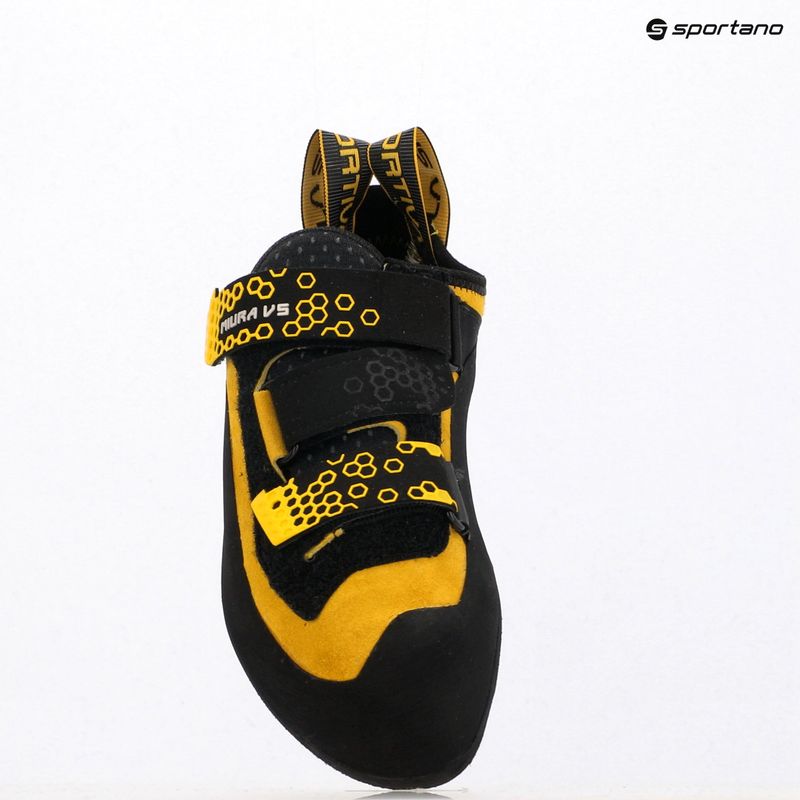 Men's climbing shoes La Sportiva Miura VS black/yellow 16