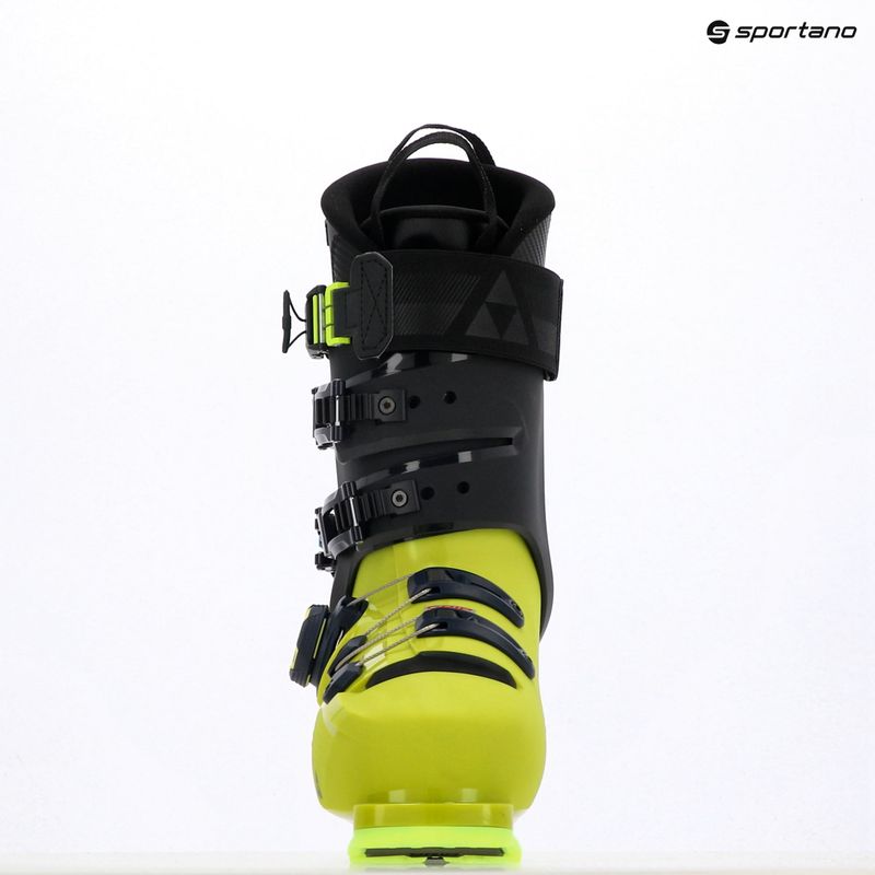 Men's ski boots Fischer RC4 CARBON PRO MV BOA yellow/carbon 7