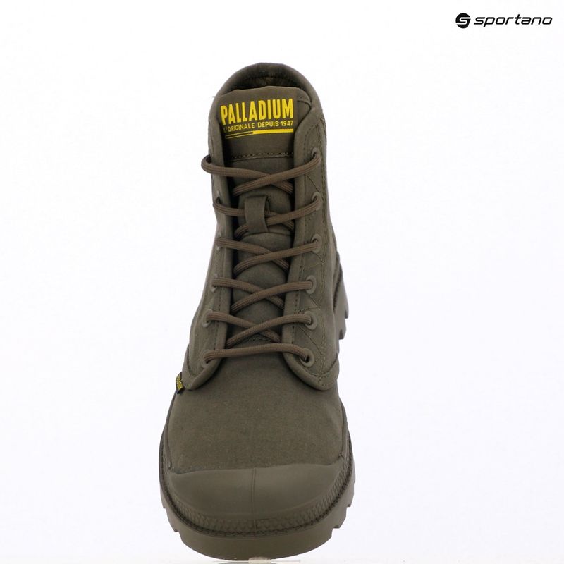 Shoes Palladium Pampa Hi Dare II olive night 15