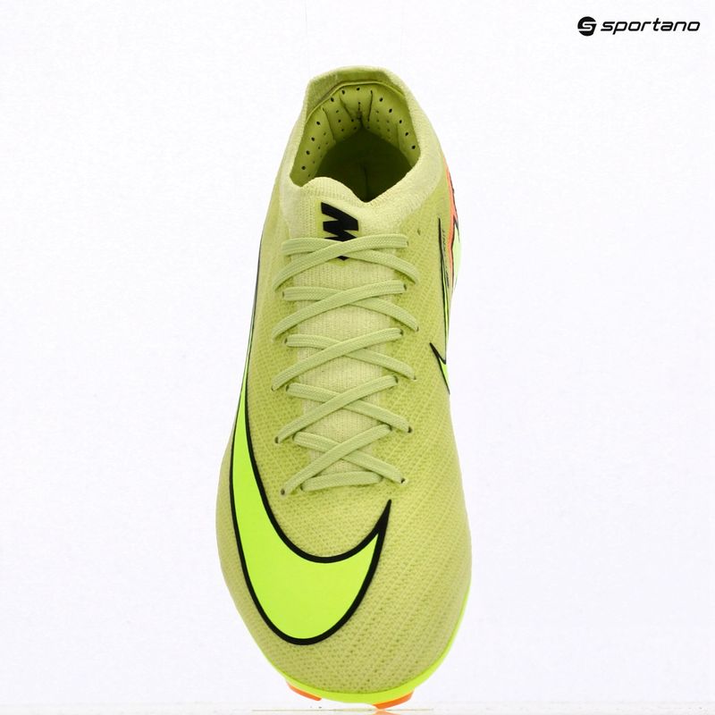 Children's football boots Nike Jr. Mercurial Vapor 16 Pro FG limelight/hyper crimson/volt 12
