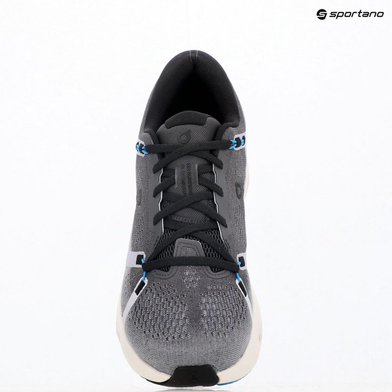 Men's On Cloudsurfer 2 black/malibu running shoes 10
