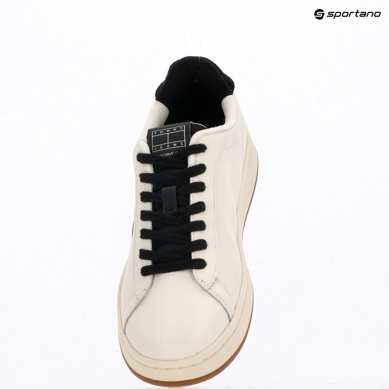 Women's shoes Tommy Jeans Archive Court ivory/black 9
