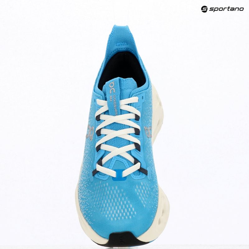 Women's On Cloudsurfer Max horizon/ivory running shoes 9