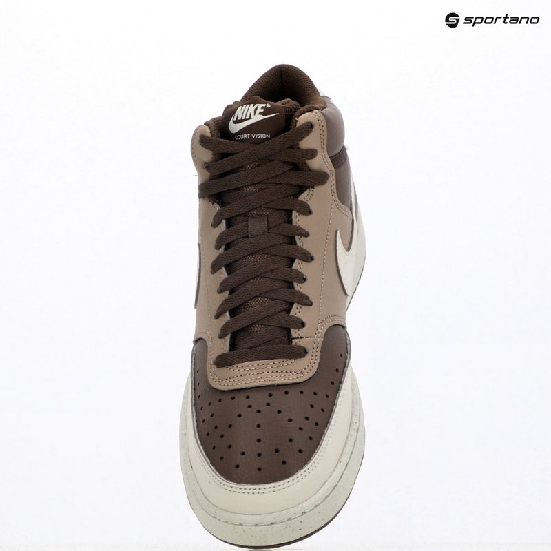 Men's shoes Nike Court Vision Mid Next Nature baroque brown/mink brown/light bone 11