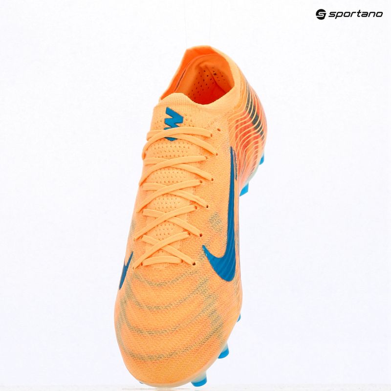 Men's football boots Nike Zoom Vapor 16 Elite Kylian Mbappe AG-Pro melon tint/igloo/neo turquoise 13