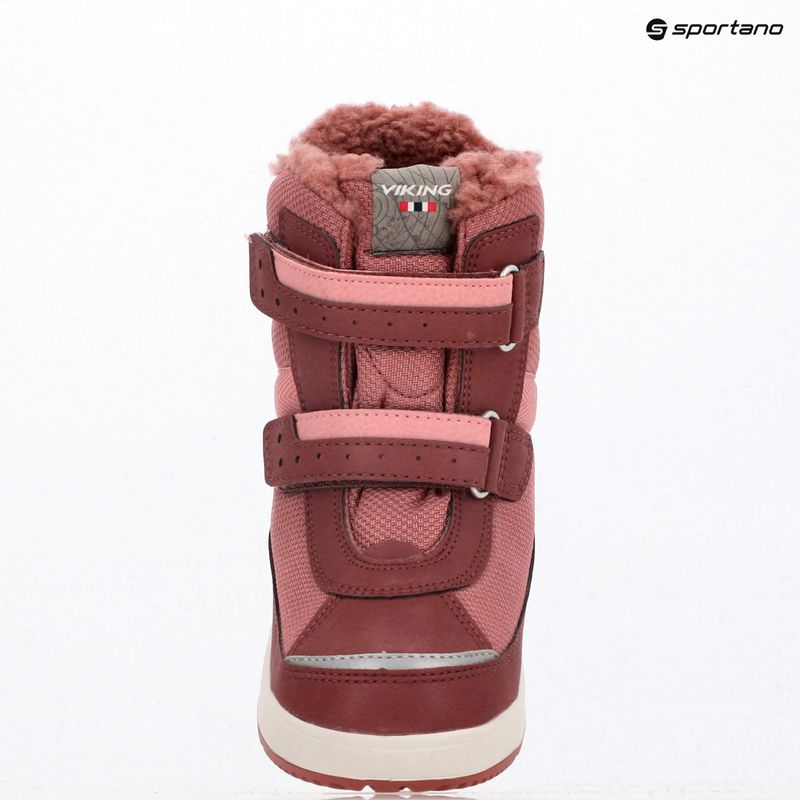 Children's snow boots Viking Footwear Play Reflex Warm GTX 2V pink / light pink 10