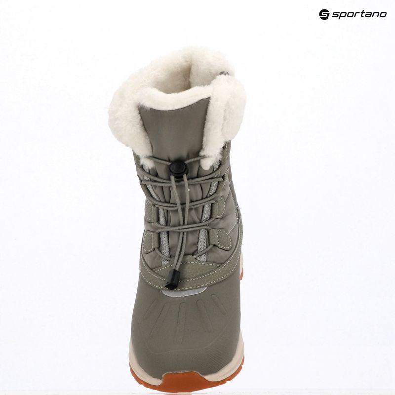 Children's snow boots Viking Footwear Equip Warm Waterproof Zip olive 12