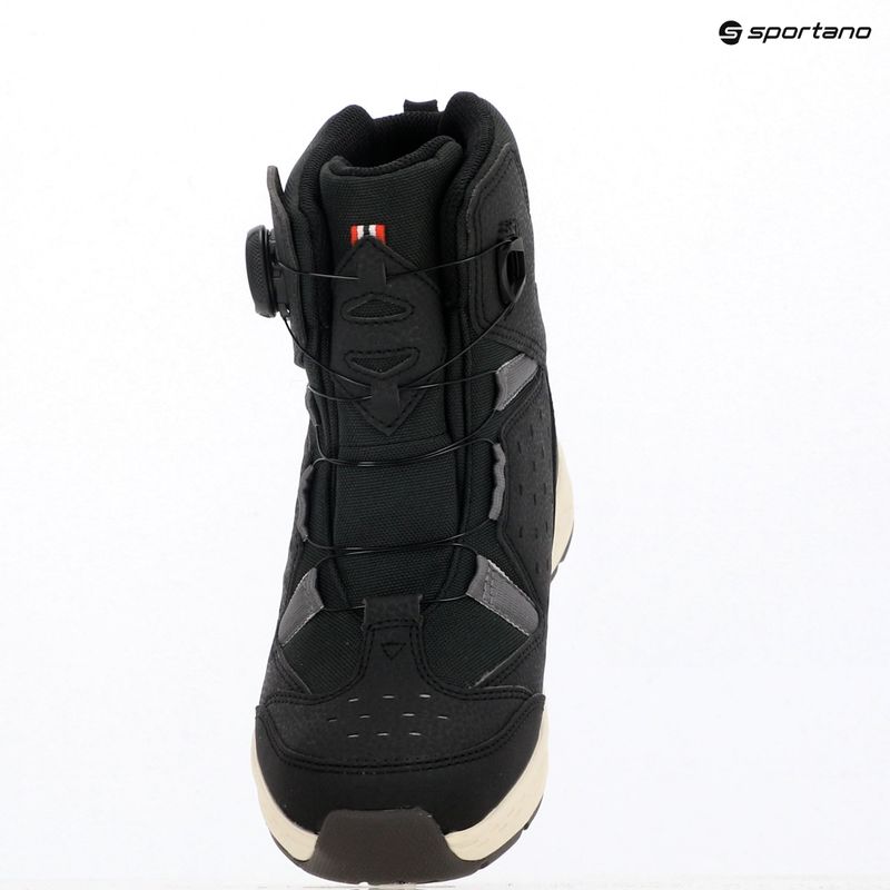 Children's snow boots Viking Footwear Espo Reflex Warm GTX BOA black/black 9