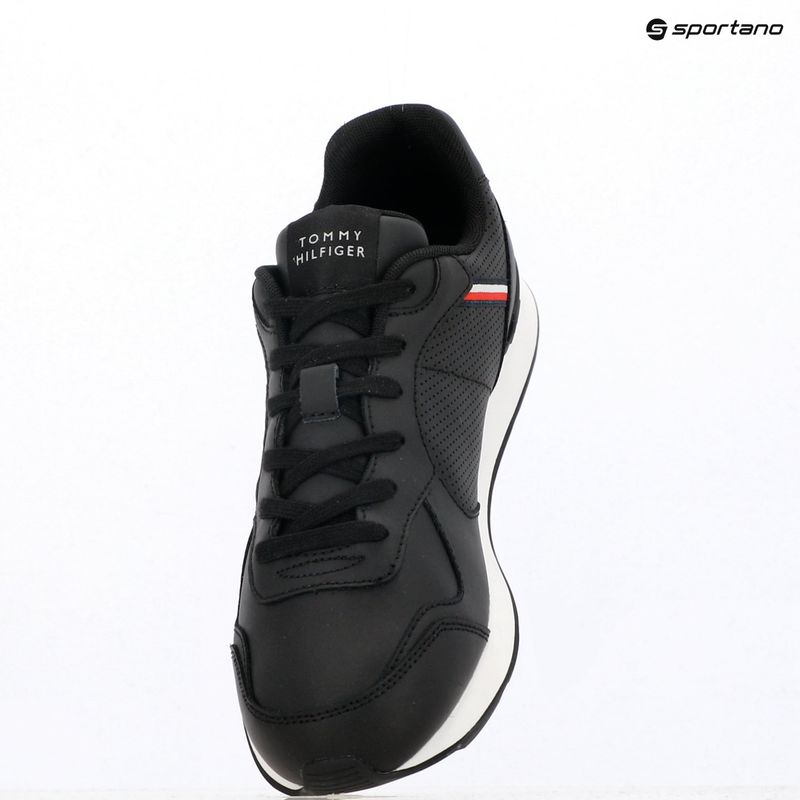Men's shoes Tommy Hilfiger Runner Icon Leather black 9