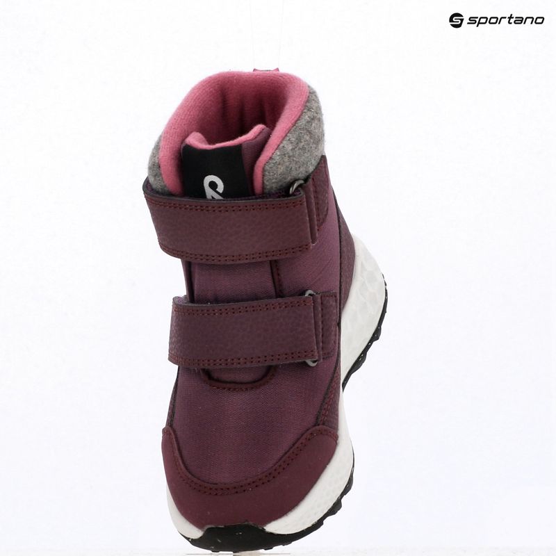 Children's snow boots Reima Hallava deep purple 9