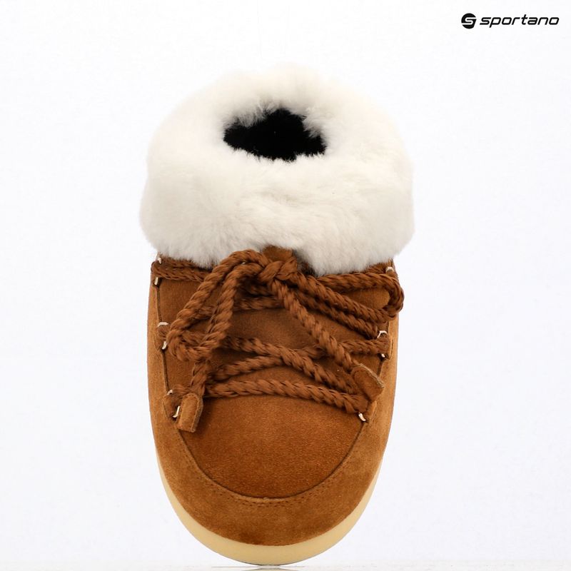 Women's Moon Boot Evx Mule Suede snow boots cognac/natural 9