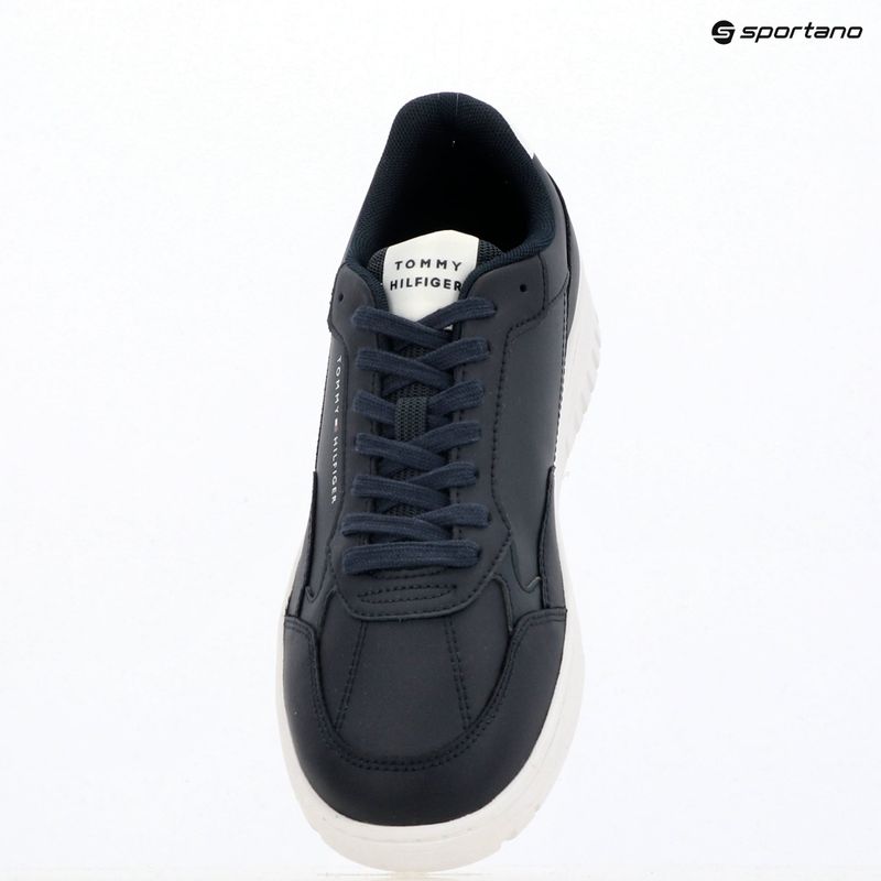 Men's shoes Tommy Hilfiger Basket Core Stripes desert sky 9