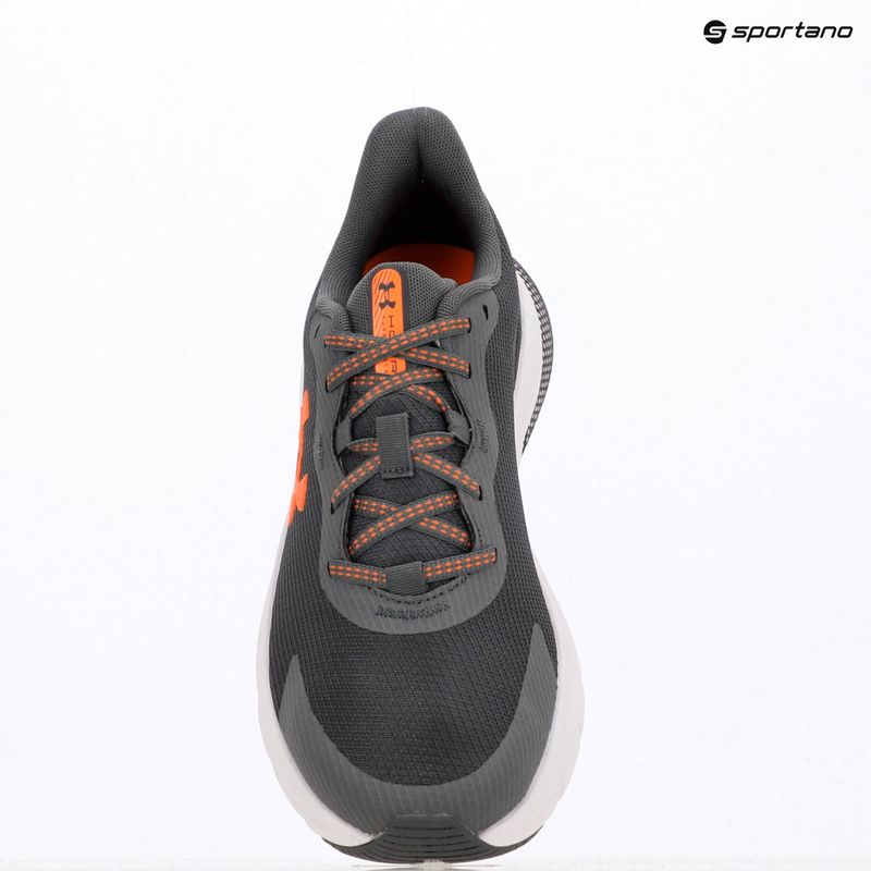 Men's running shoes Under Armour Hovr Turbulence 2 RS castlerock/black/solar orange 9