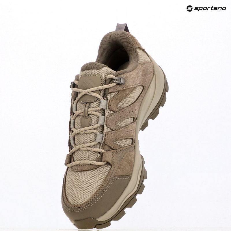 Women's trekking boots Columbia Redmond IV Low Wp wet sand/granite purple 9