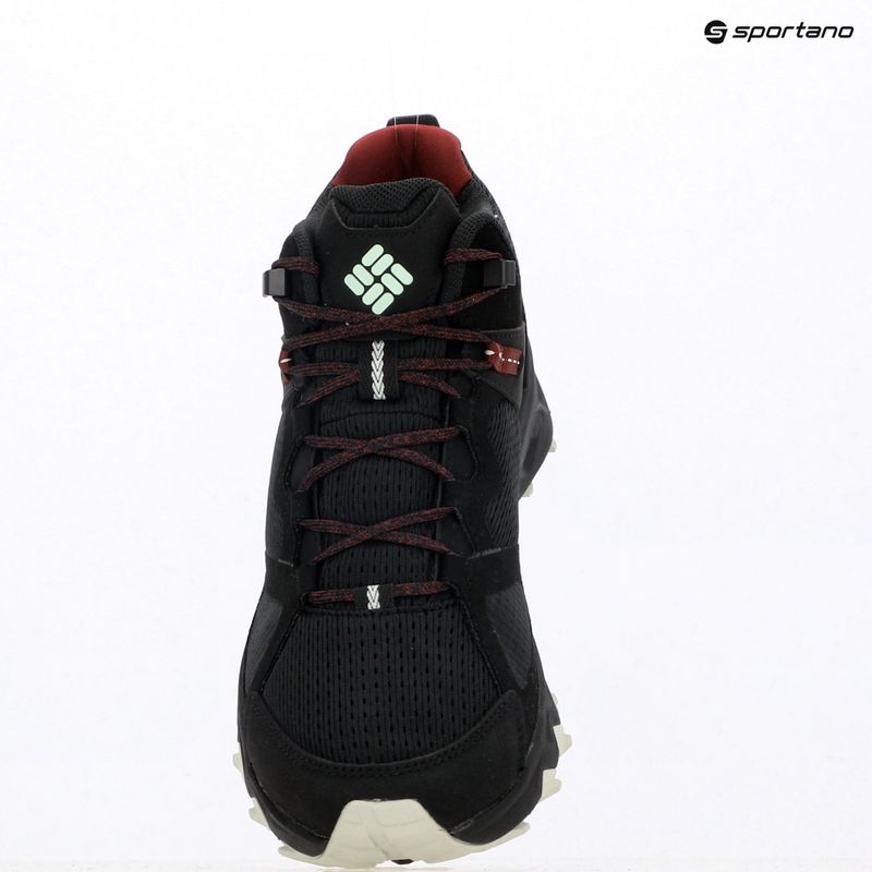 Women's trekking boots Columbia Peakfreak Hera Mid Outdry black/deep madeira 10