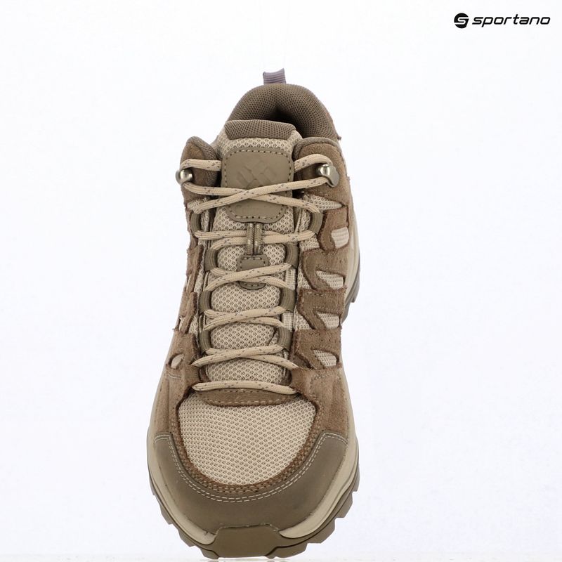 Women's trekking boots Columbia Redmond IV Low Wp wet sand/granite purple 10