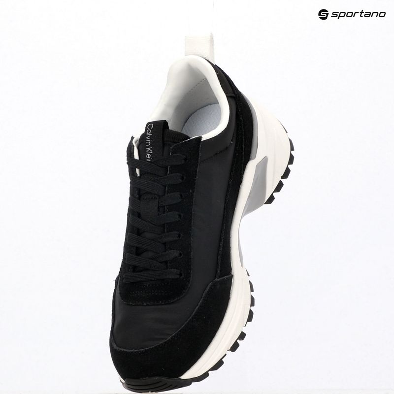Women's shoes Calvin Klein YW0YW02075 Hike Runner Mg Nylon Mix black/bright white 9