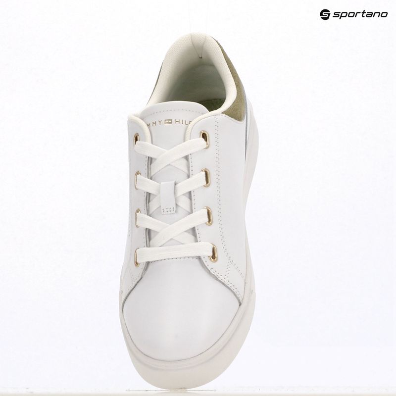 Women's shoes Tommy Hilfiger Casual Cupsole white/earth sage 9