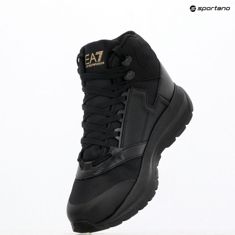 Shoes EA7 Emporio Armani Ice Altura full black / gold 11