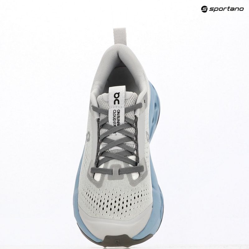 Women's running shoes On Cloudsurfer Trail 2 glacier/dust 9
