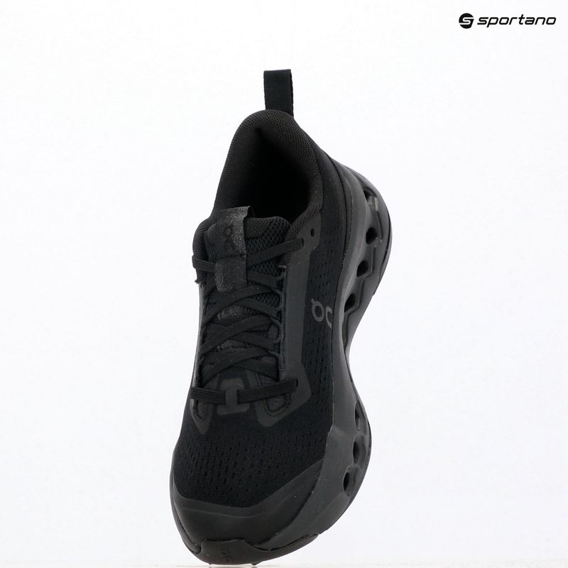 Women's running shoes On Cloudsurfer Trail 2 black/black 9