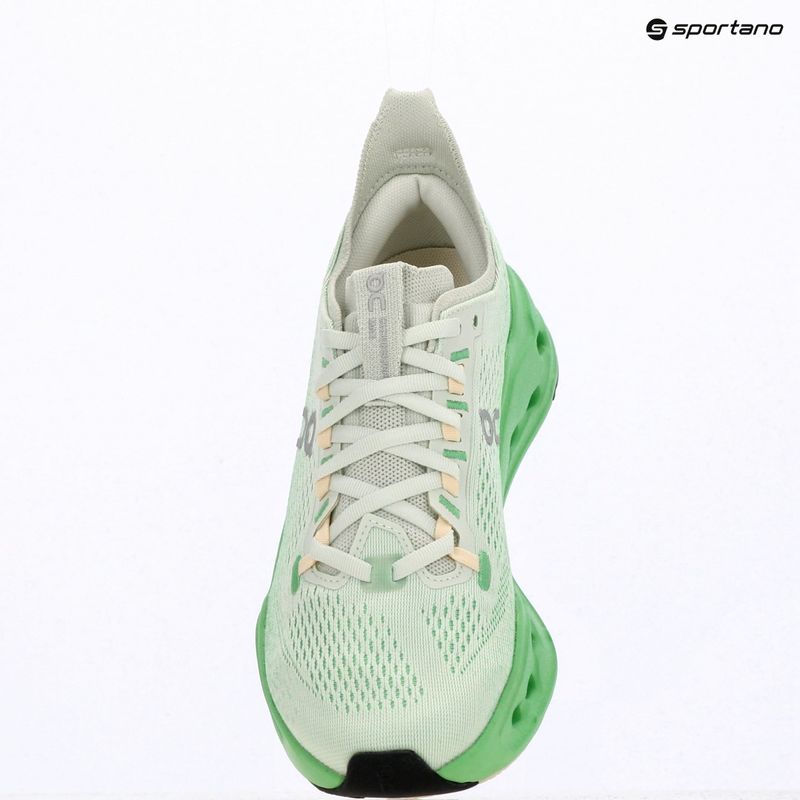 Women's running shoes On Cloudsurfer Max mineral/honeydew 16