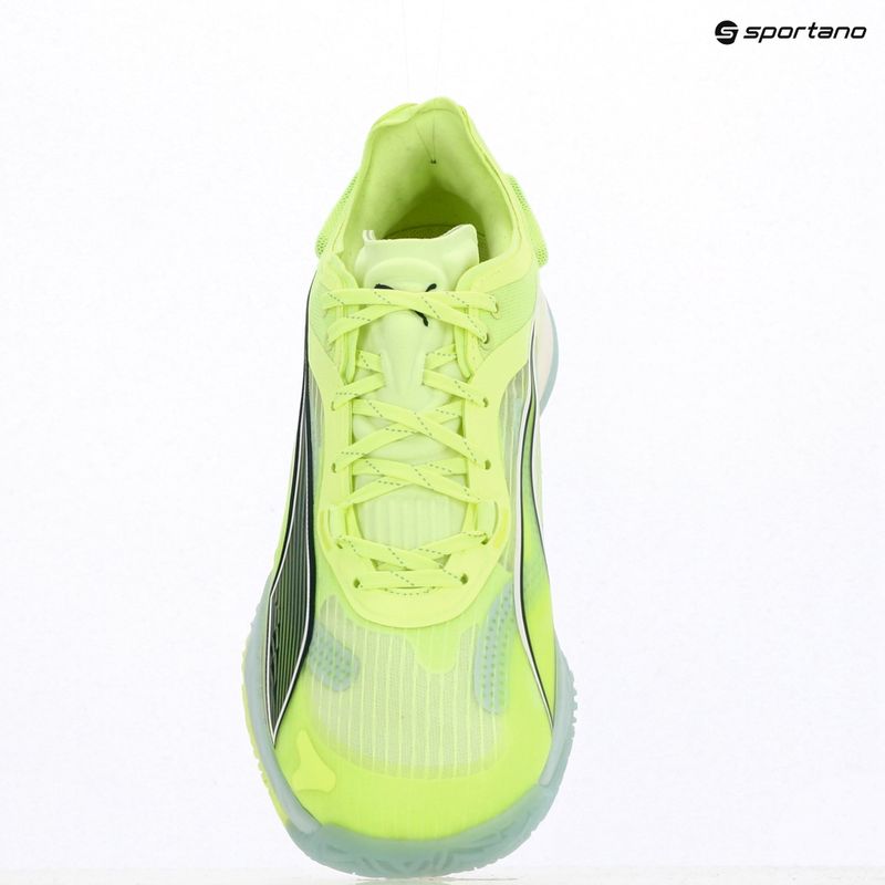Shoes PUMA Accelerate NITRO SQD 4 puma fizzy light/green terrain/puma white/puma silver 10