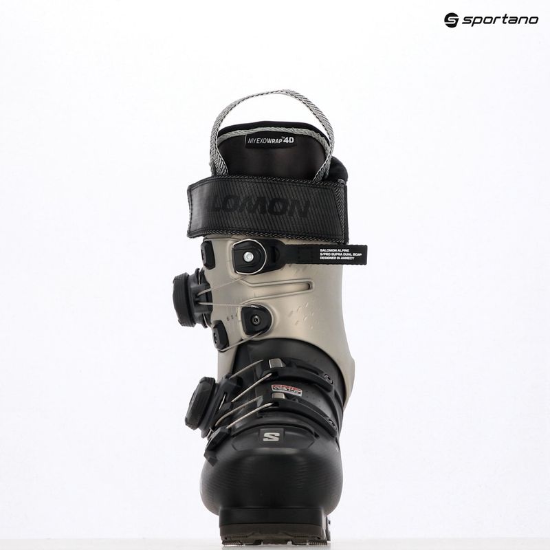 Women's ski boots Salomon S/PRO Supra Dual Boa 105 W GW black/light bronze metallic/black 8