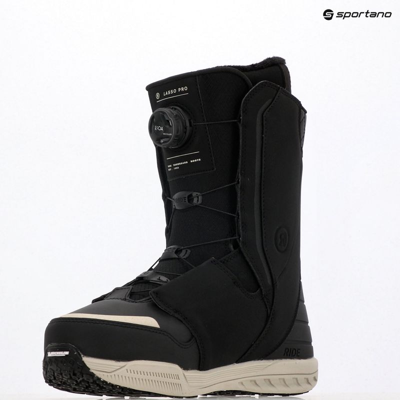Men's snowboard boots RIDE Lasso Pro black 7