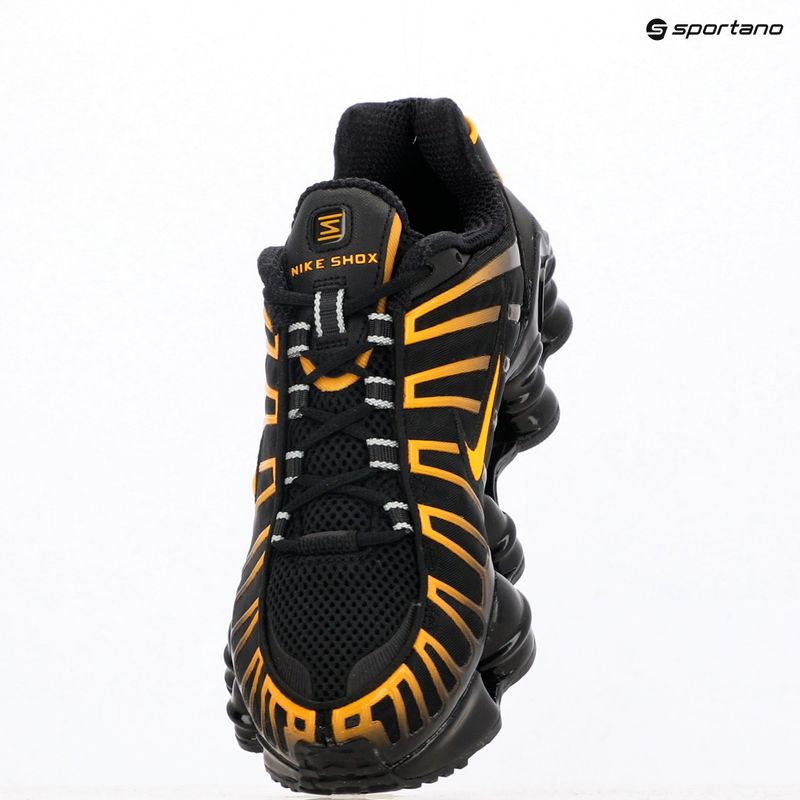 Men's shoes Nike Shox TL black/university gold 12