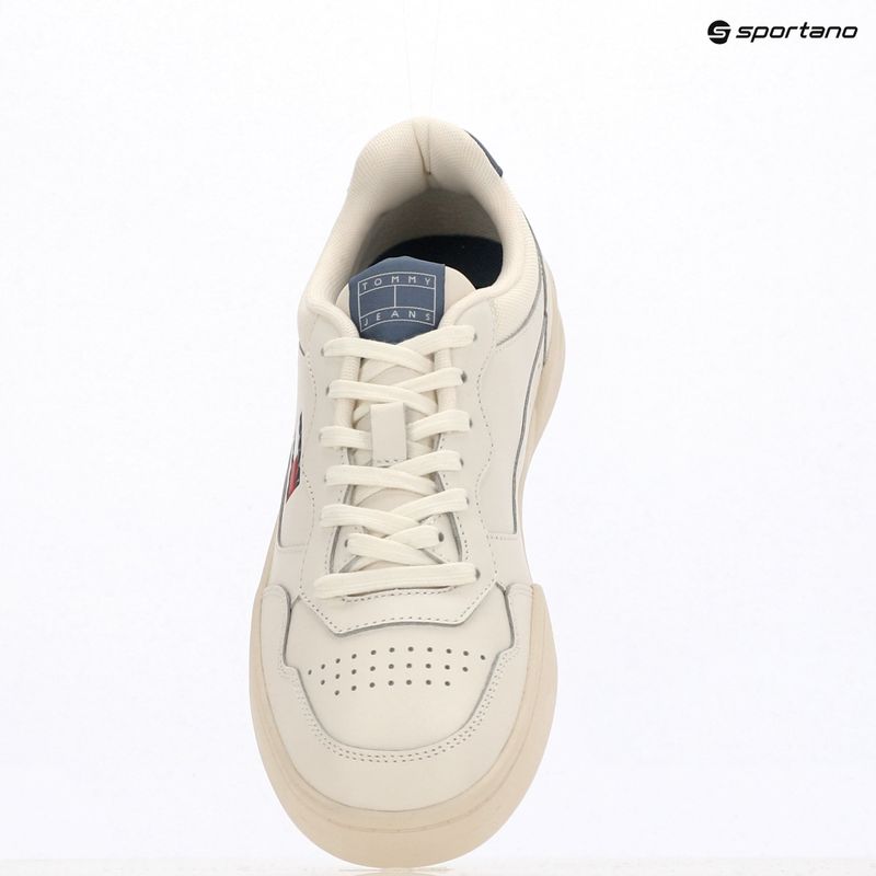 Men's shoes Tommy Jeans Cupsole Leather Ess blue moment 9