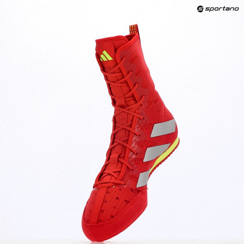 Boxing shoes adidas Box Hog 4 red 9