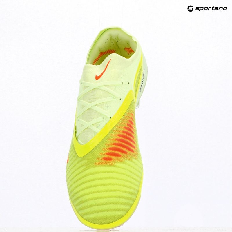 Men's football boots Nike Phantom 6 Low Elite AG-Pro hyper crimson/limelight/black 9