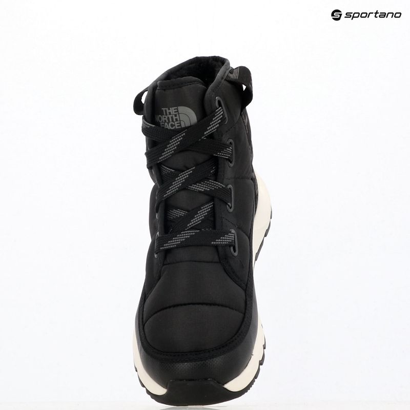 Women's snow boots The North Face Thermoball Lace Up Luxe Wp black/asphalt grey 10