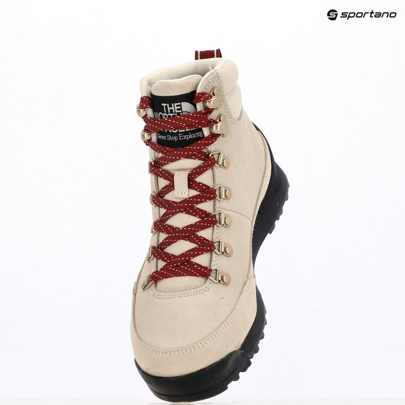 Women's shoes The North Face Back To Berkeley IV Leather WP white/dune/black 10