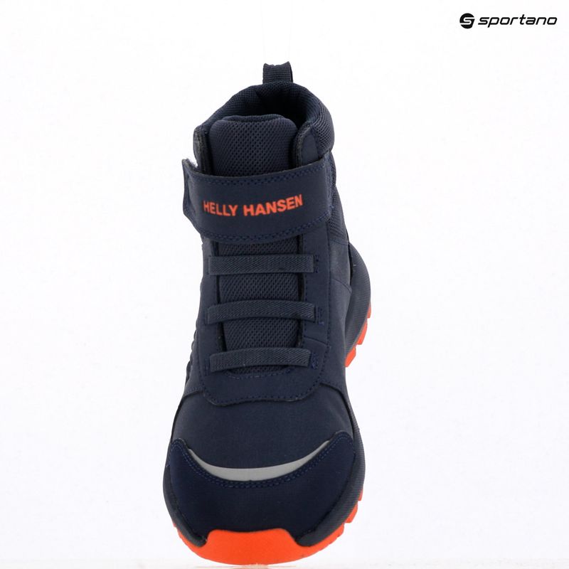 Helly Hansen Jk Shelter HellyTech children's snow boots navy/cherry tomato 15
