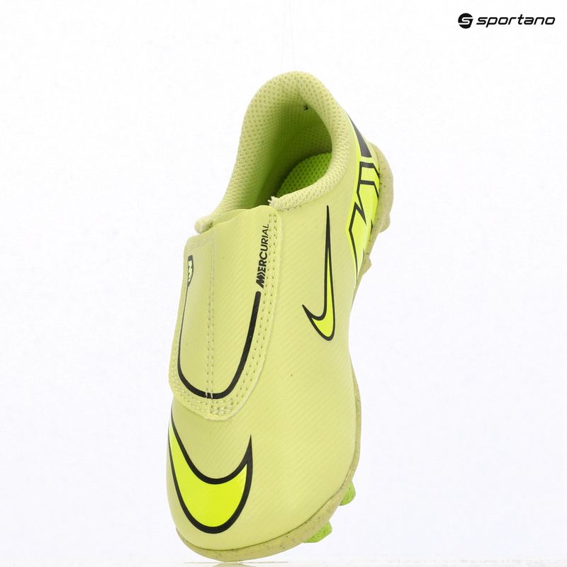 Children's football boots Nike Mercurial Vapor 16 Club FG/MG limelight/hyper crimson/volt 9