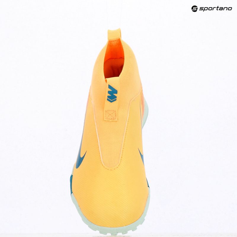 Children's football boots Nike Mercurial Superfly 10 Academy Kylian Mbappé Jr TF melon tint/igloo 9