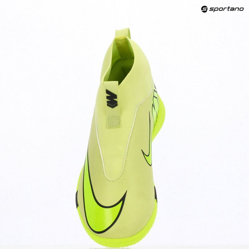 Children's football boots Nike Mercurial Superfly 10 Academy IC limelight/hyper crimson/volt 9