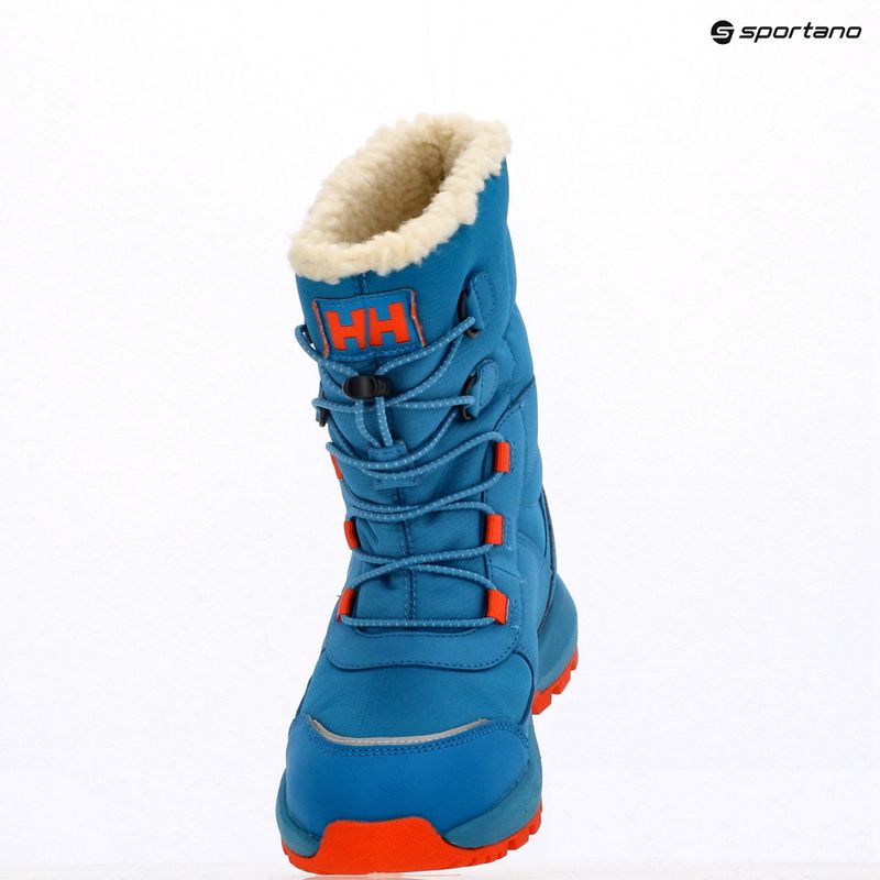 Helly Hansen Jk Silverton Boot HellyTech children's snow boots cerulean blue/cherry tom 18