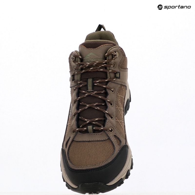 Men's shoes Skechers Selmen Melano chocolate 9