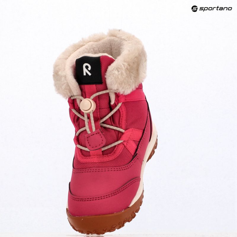 Children's snow boots Reima Samooja rosy berry 9