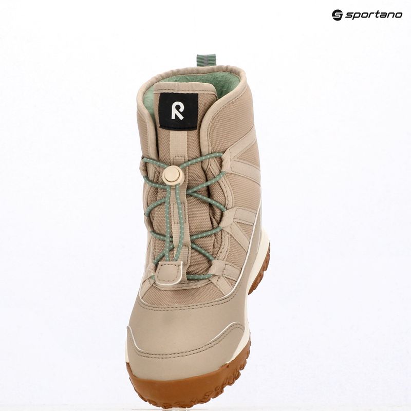 Children's snow boots Reima Myrsky earthy beige 9