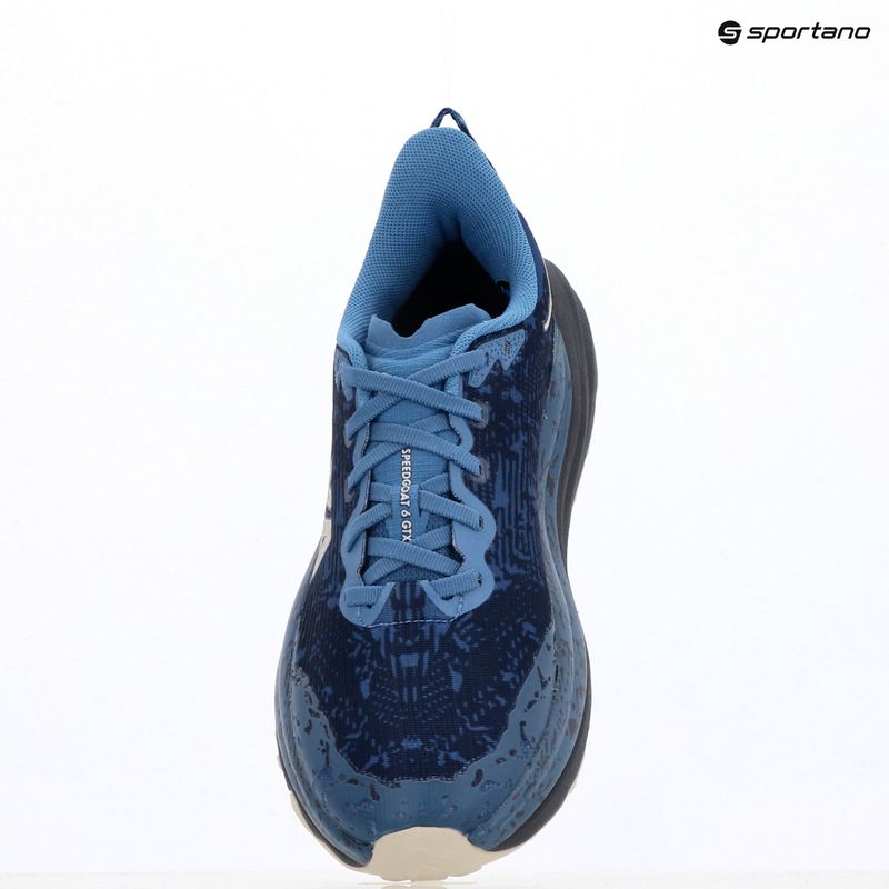 Men's running shoes HOKA Speedgoat 6 GTX foggy night/charcoal grey 17