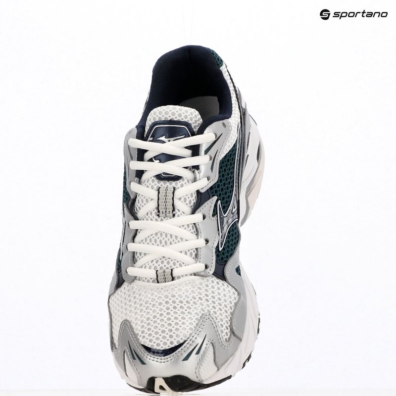 Shoes Mizuno Wave Rider 10 white/baritone blue/deep teal 15