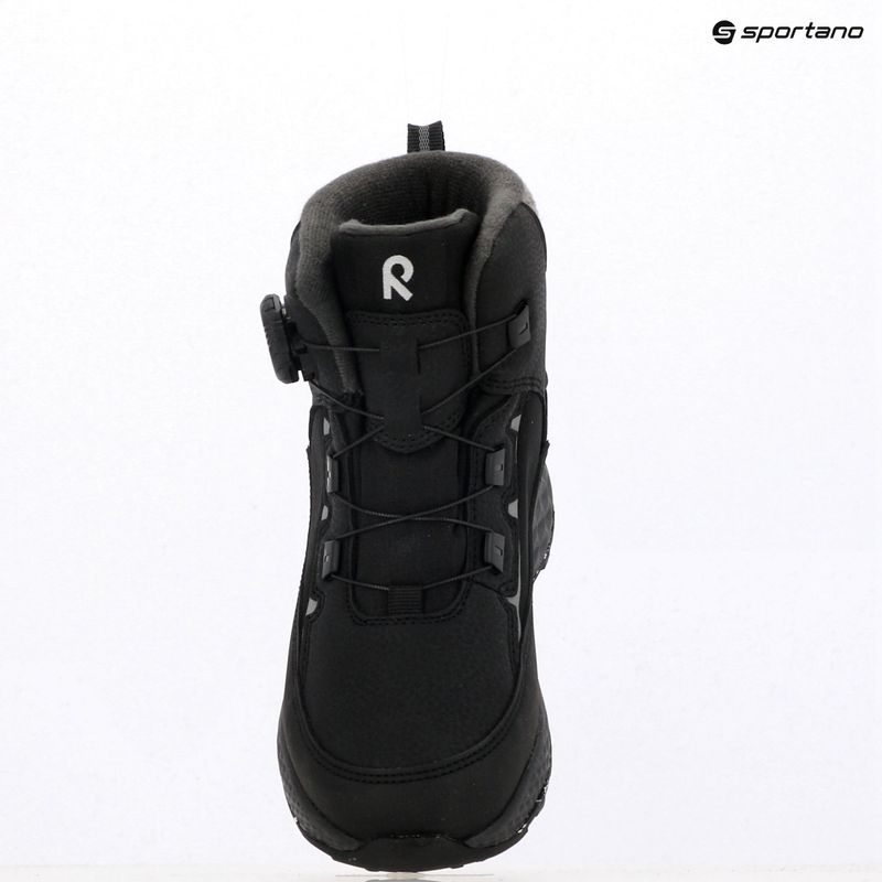 Children's snow boots Reima Hallava Quicklock black 18