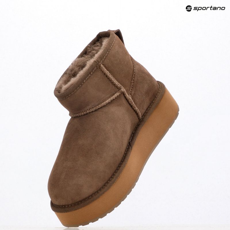 Women's snow boots EMU Australia Stinger Micro Flatform 2.0 mushroom 9