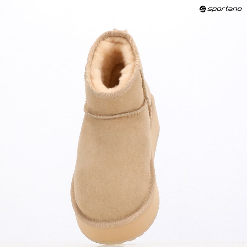 Women's snow boots EMU Australia Stinger Micro Flatform 2.0 macadamia 9