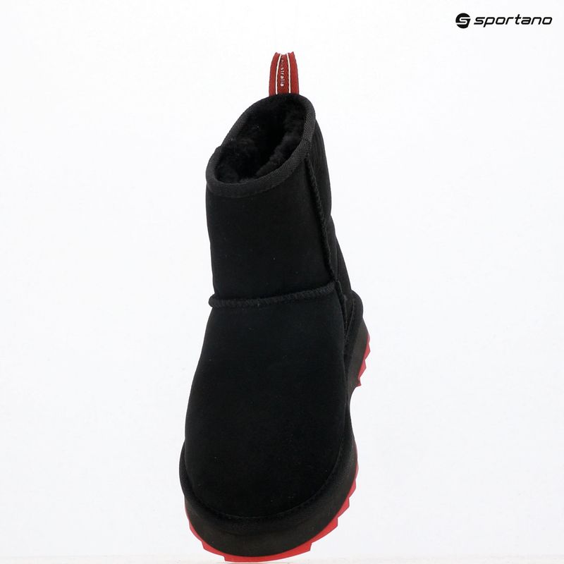 Women's snow boots EMU Australia Sharky Mini black/cherry 10